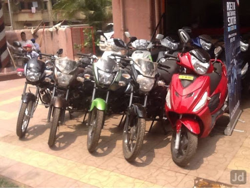 Sanap Auto Hero Sales & Service Center (Authorized), Shivam Tower, Pandit Din Dayal Upadhyay Road, Vishnu Nagar, Dombivli West, Dombivli, Maharashtra 421202, India, Motor_Scooter_Dealer, state MH