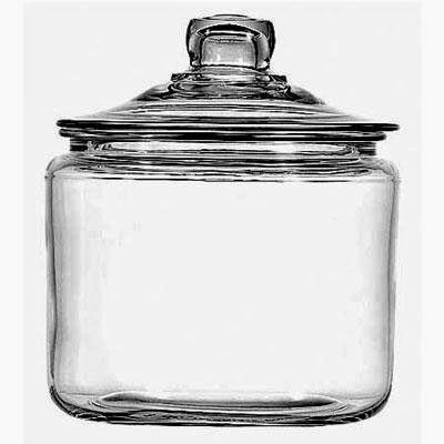  Anchor Hocking 69832T Glass Canisters with Glass Lid - 3 qt.