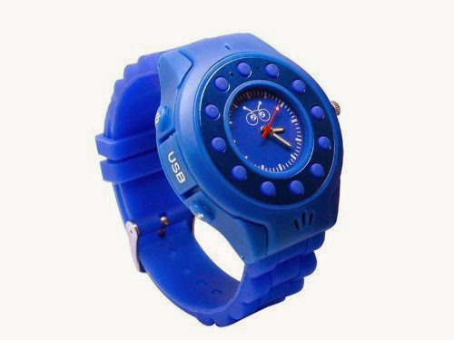  2013 New style Mini Watch Smallest mobile phone Children Male and female Student GPS Location Wristwatch (Blue)