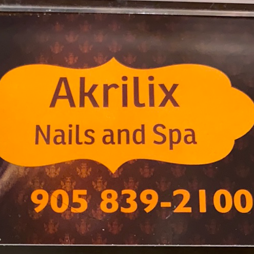 Akrilix Nails & Spa logo