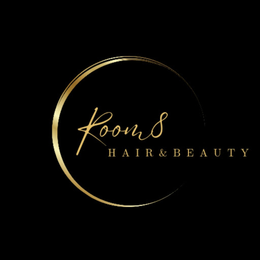 Room 8 hair and beauty logo