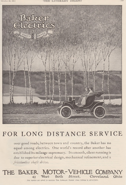 1911 Baker Electric Vehicles