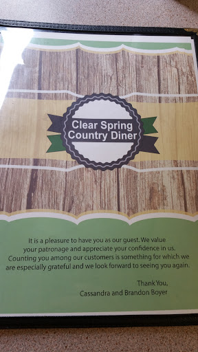 Restaurant «Clear Spring Country Diner», reviews and photos, 11855 National Pike, Clear Spring, MD 21722, USA