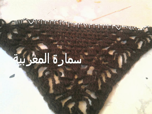 ورشة شال بغرزة العنكبوت لعيون الغالية سلمى سعيد Photo6932