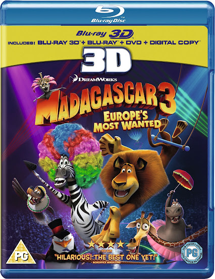 Madagascar 3: Los Fugitivos [BD25 3D]
