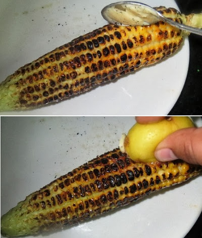 Corn on the Cob Recipe | Easy Roasted Indian Bhutta ~ Desi Style