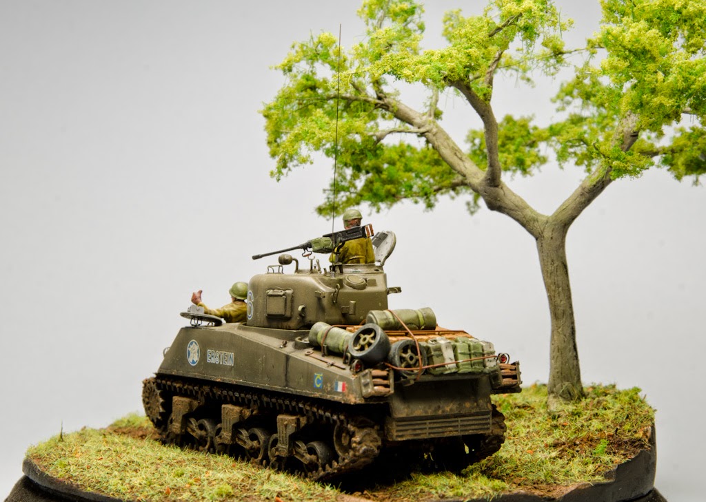 M4 Sherman Eduard 1/72e FINI M4-19