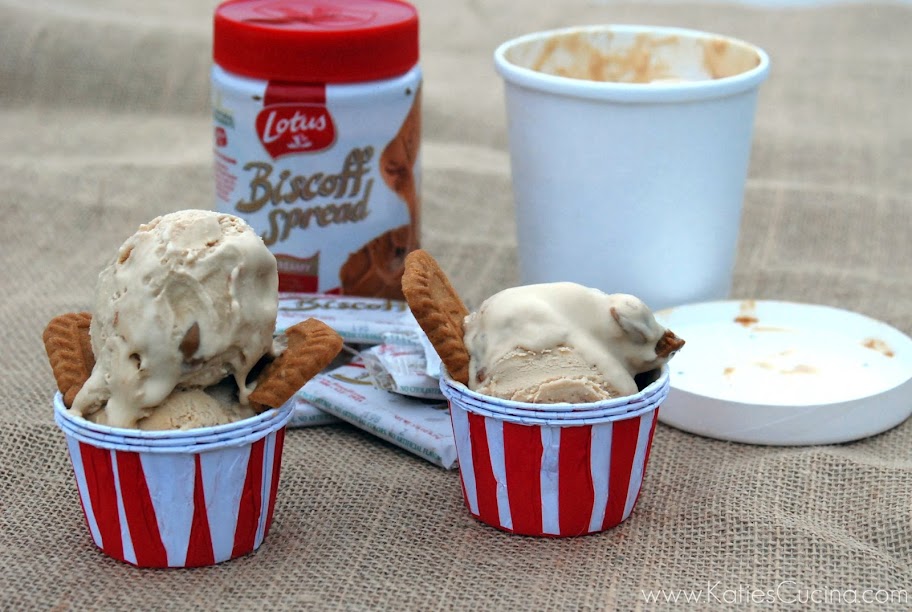 Biscoff Ice Cream with KitchenAid Stand Mixer - My Fussy Eater