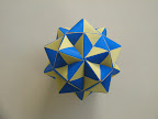 30-Unit Structure made from 30 Flat Units on pages 8-13 of Tomoko Fuse's "Floral Origami Globes"