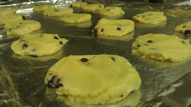 margarine sugar flour vanilla chocolate chip toffee chip craisin shortbread cookies