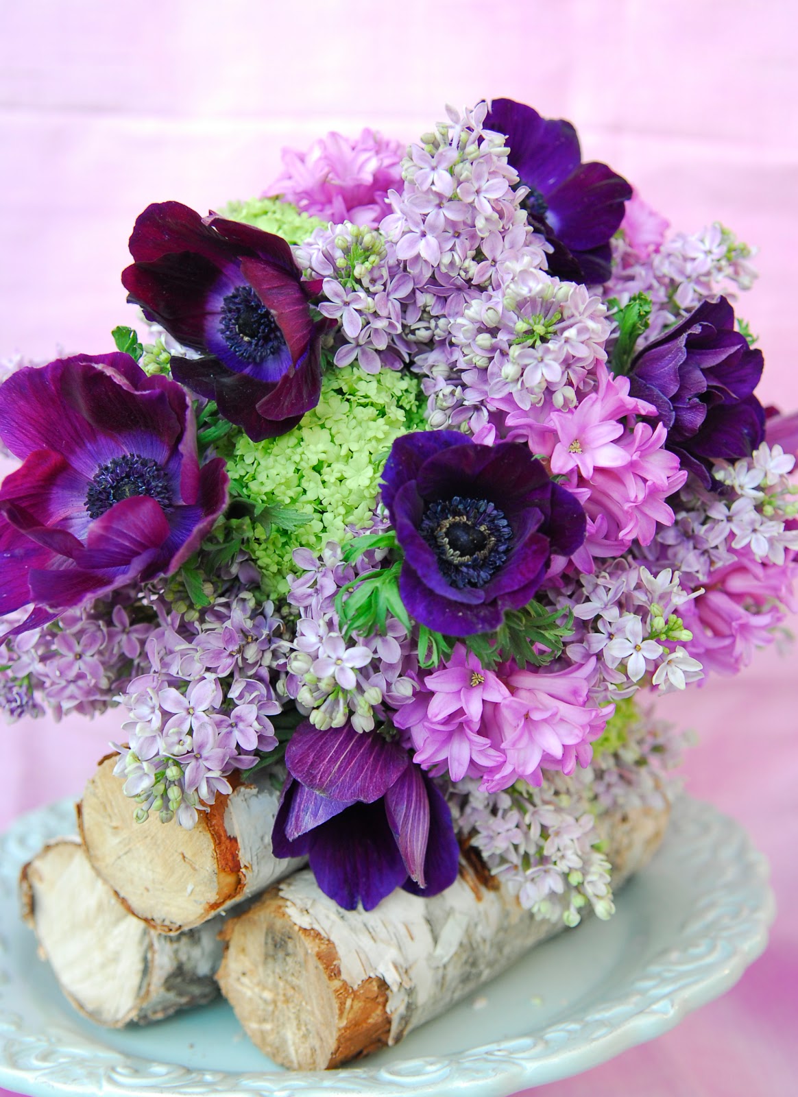 the daily petal: THE Purple Wedding Bouquet