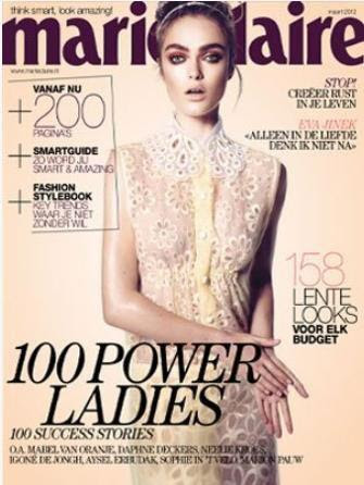 Marie Claire Holanda, marzo 2012 - Sophie Vlaming