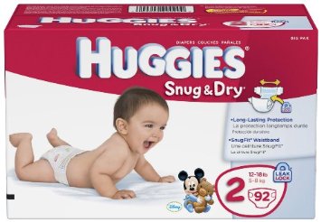  Huggies Snug & Dry Diapers