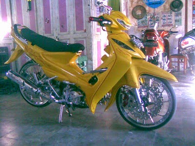 Modifikasi New Smash 110 Sr