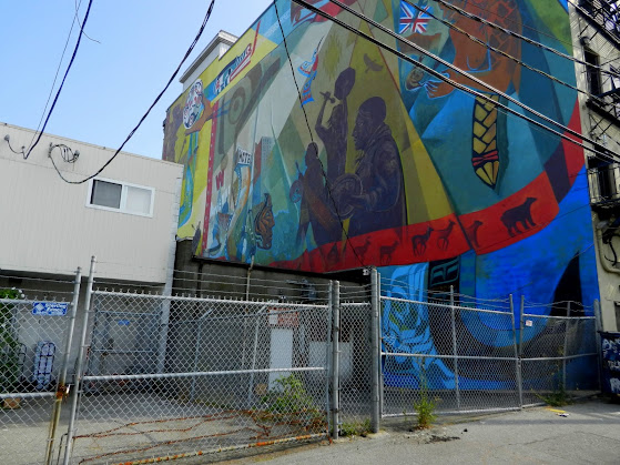 Mural on East Hastings Street, Vancouver
