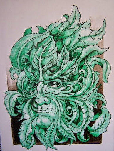 Green Man Tattoos