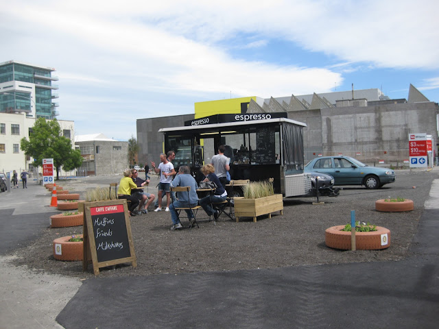 Gap filled - a much needed cafe next to the Avon River. 