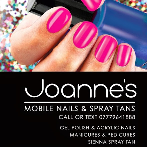 Joanne's Nails and Tans logo