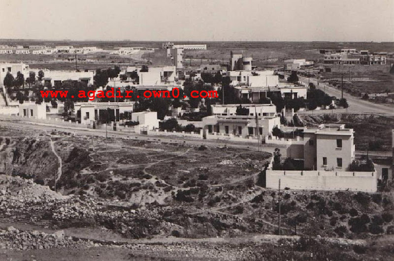 وسط المدينة قبل الزلزال 1960 باكادير Jkg