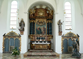 Wandern Oberstdorf Lorettokapelle MarienkapelleAllgäu Kapelle Innenraum