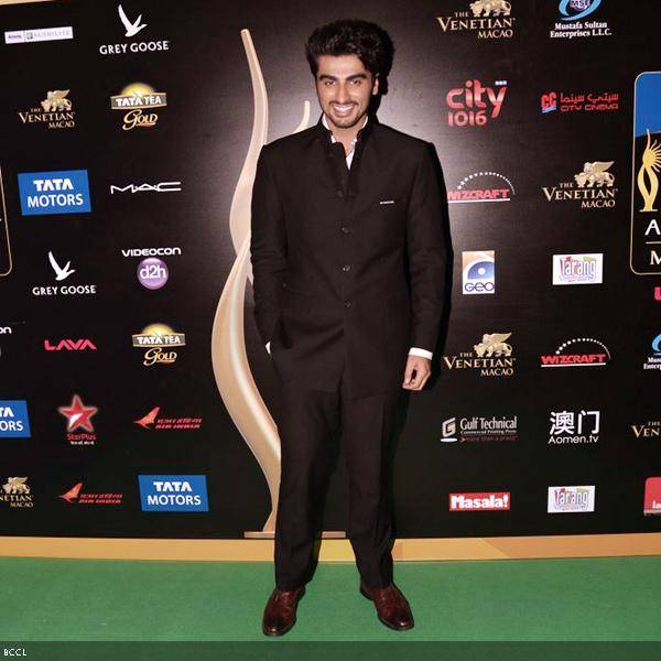 Arjun Kapoor smiles during the14th International Indian Film Academy (IIFA) 2013 Rocks event, held at The Venetian hotel in Macau, on July 5, 2013. (Pic: Viral Bhayani)