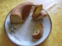 Gâteau à la farine de châtaignes,noisettes et figues