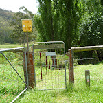 GNW gate and  electric fence box south of Watagan Creek crossing (363482)