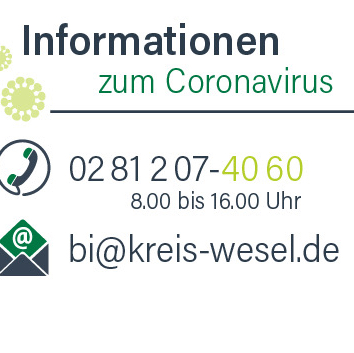 Niederrheinhalle Impfzentrum Kreis Wesel logo