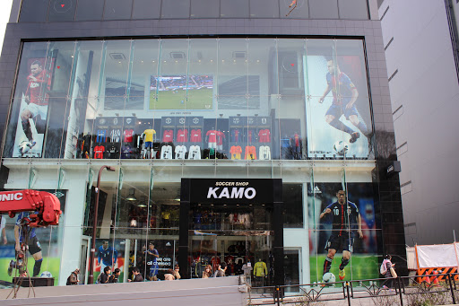 Mapstr Shopping サッカーショップ加茂 原宿店 Soccer Shop Kamo Harajuku Store 神宮前 Football Sakura Badge Store Free Money