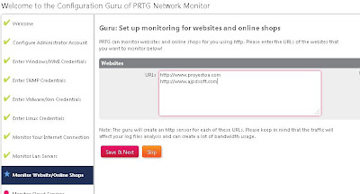 Configuracin inicial de PRTG Network Monitor