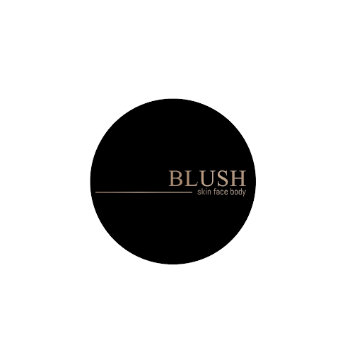 Blush skin face and body logo