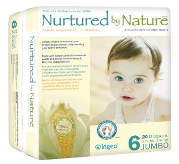  Nurtured by Nature Environmentally-Sensitive Diapers