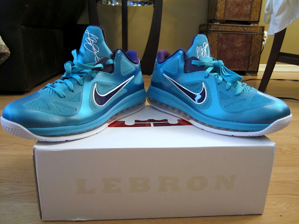 Nike LeBron 9 Low 8220Summit Lake Hornets8221 Available at Eastbay