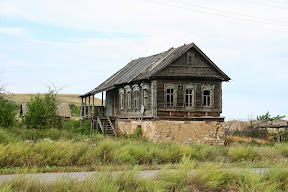 Polunapušteno selu na Volgi