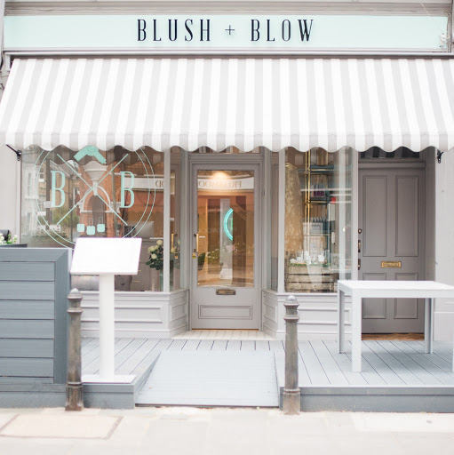 Blush and Blow logo