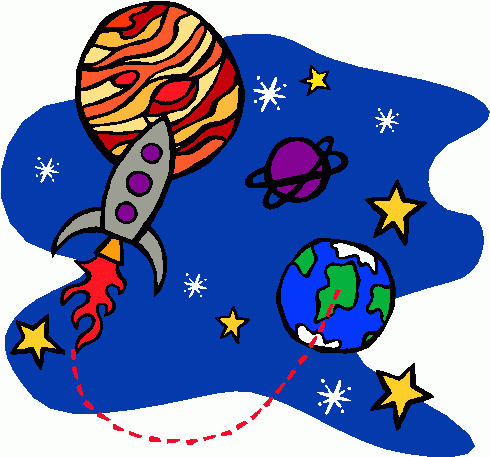 Solar system science clip art pics about space