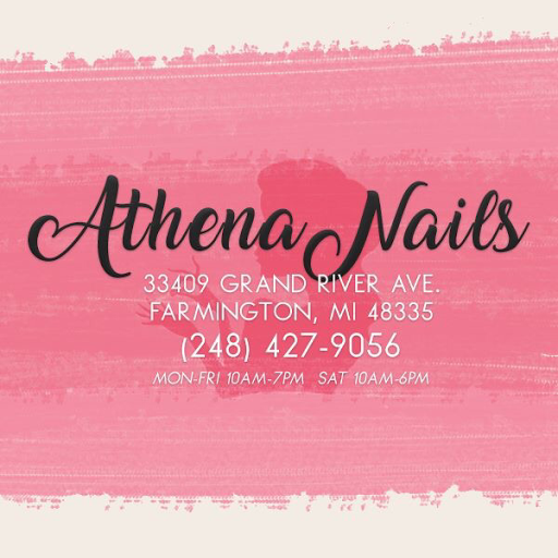 Athena Nails logo