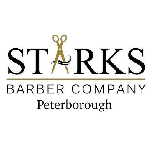 Starks Barber Company, Peterborough logo