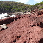 Red rock in red sands bay (103000)