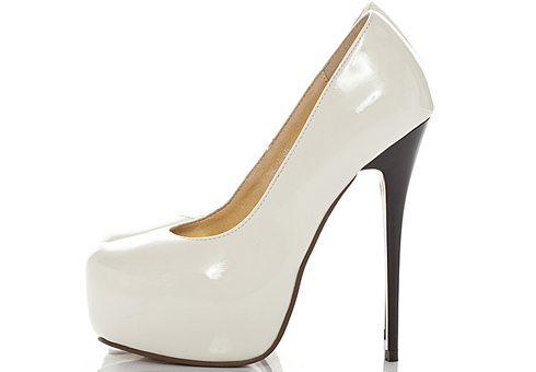 Women Super High Stiletto Heels Platform Classics Solids Pumps Shoes ...