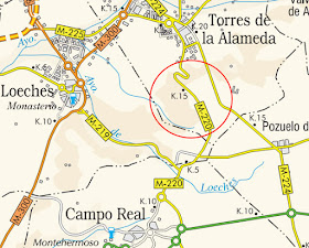 Mejora de la carretera M-220 entre Campo Real y Torres de la Alameda