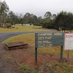 Entering the camping area