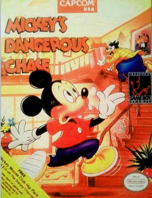 Mickey , game boy , dangerous chase · Categorías: Game boy reviews