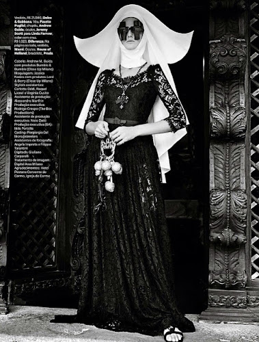 Izabel Goulart para Vogue Brasil Febrero