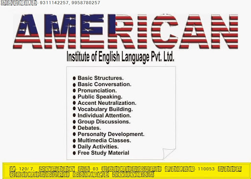 Learn English at American, C-120/7, Delhi, Street Number 3, Bhajanpura, Tukhmirpur, Delhi, 110053, India, English_Language_Class, state UP
