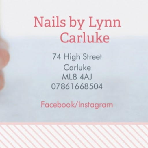 Nails by lynn carluke established in Dealan_de hair and makeup studio logo