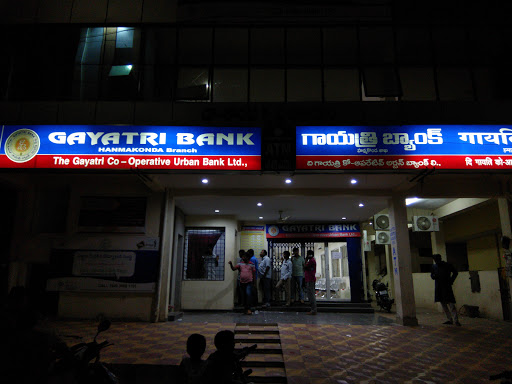 Gayathri bank, 5-7-66, NH163, Kishanpura, Hanamkonda, Telangana 506001, India, Financial_Institution, state TS