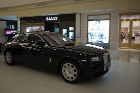 Rolls Royce displayed at the MixC in Shenzhen, China