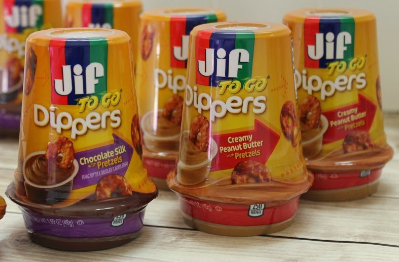 Creamy Peanut Butter and Chocolate Silk Jif To Go Dippers #GetGoing