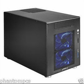  Lian-Li Case Mini Tower Aluminum Microatx Audio USB 3.0 Black Retail 245mm X 320mm X 420mm